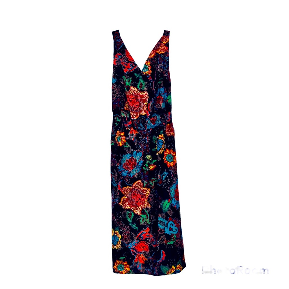 Sleeveless Summer Maxi Dress by Avenue. Women’s Plus Size 30/32 (multicolored).
